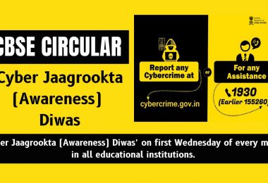 CBSE Circular - Cyber Jaagrookta (Awareness) Diwas - Wednesday of Every Month 2022-23