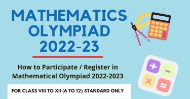 How to Participate Register in Mathematical Olympiad 2022-2023