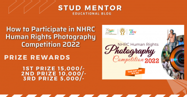 How to Participate in NHRC Human Rights Photography Competition 2022