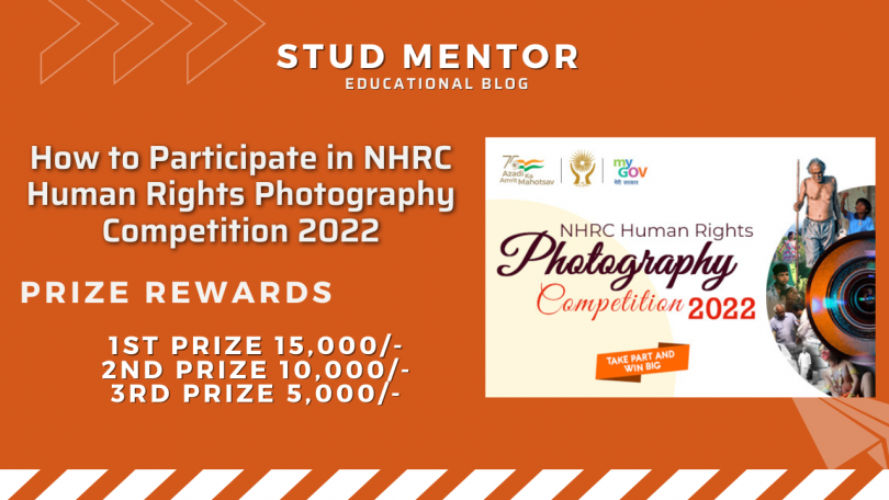 How to Participate in NHRC Human Rights Photography Competition 2022