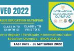 How to Register Participate in International Value Education Olympiad - ISKON 2022-23