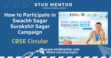 CBSE Circular - How to Participate in Swachh Sagar Surakshit Sagar Campaign