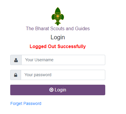 Go to the Direct Login Page - http://uat.bsgindia.org/login