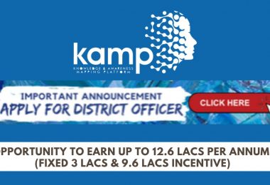 How to Apply for District Officer in KAMP Nasta Job Recruitment 2022