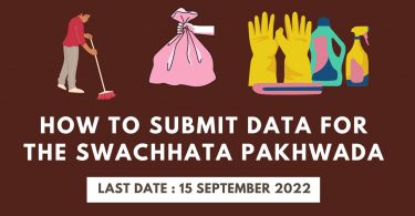 How to Submit Data for the Swachhata Pakhwada, CBSE Submission 2022