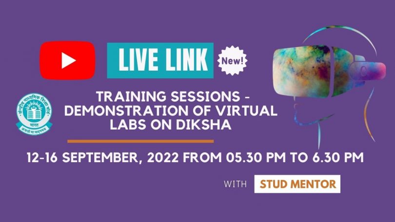 How to Watch Online Training Sessions - Demonstration of Virtual Labs on DIKSHA