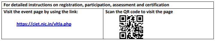 Online Training link of Virtual Labs for Teaching, Learning and Assessment 2022