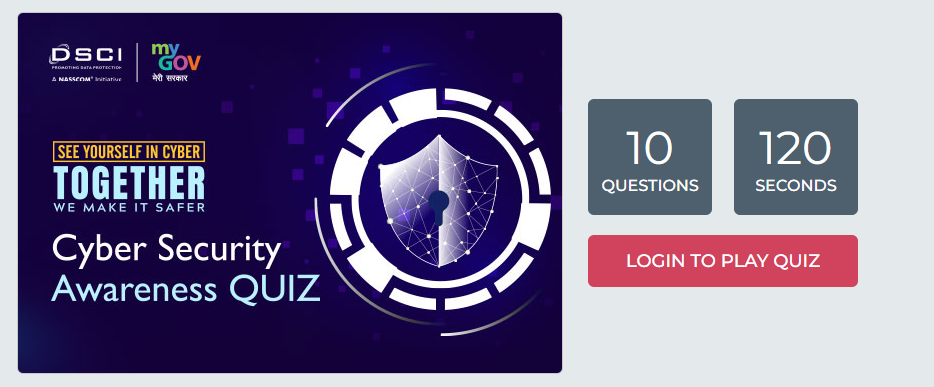 Cyber Security Awareness Quiz 2022