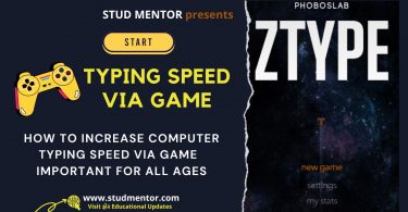 How to Increase Computer Typing Speed Via Game - Important for All Ages