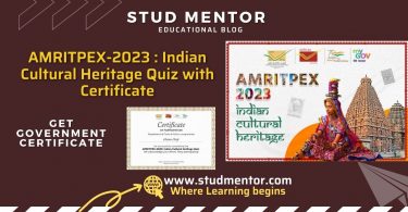 AMRITPEX-2023 Indian Cultural Heritage Quiz for All with Certificate