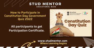 How to Participate in Constitution Day Government Quiz 2022