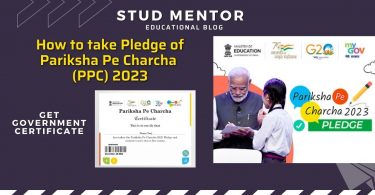 How to take Pledge of Pariksha Pe Charcha 2023