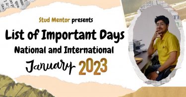 List of Important Days of January Month National and International 2023