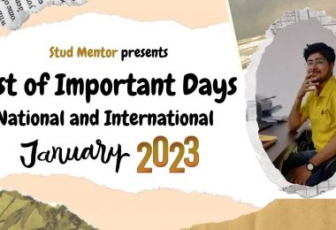 List of Important Days of January Month National and International 2023