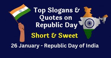 Top Slogans & Quotes on Republic Day - 26 January in English and Hindi