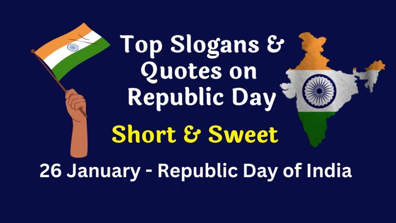 Top Slogans & Quotes on Republic Day - 26 January in English and Hindi