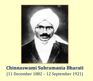 Who was Subramania Bharati 2022 Bhasha Diwas.