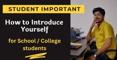 How to Introduce Yourself in College School Students 2023