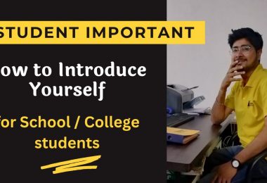 How to Introduce Yourself in College School Students 2023