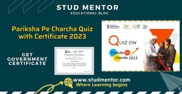 Pariksha Pe Charcha Quiz with Certificate 2023
