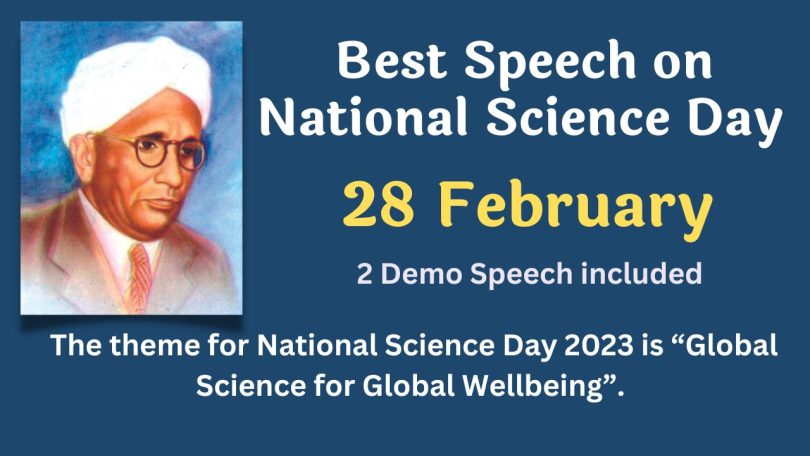 Best Speech on National Science Day - 28 February 2023