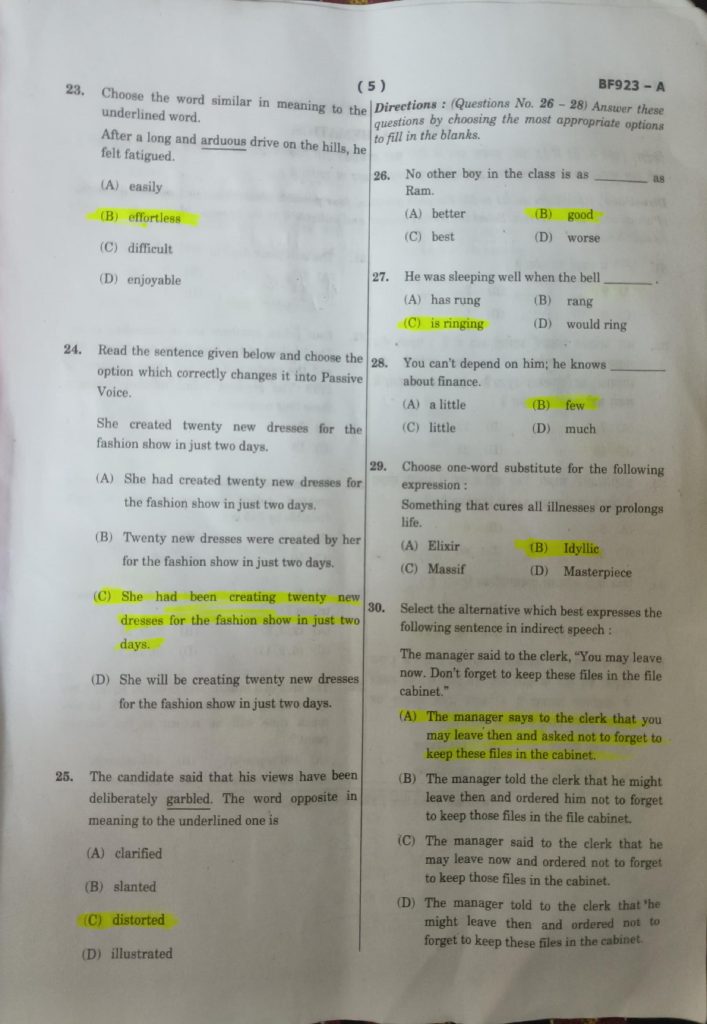 Navodaya Class 9 Paper Solution 2023 page-004