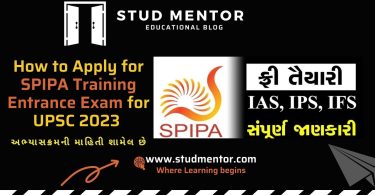 How to Apply for SPIPA Training Entrance Exam for UPSC, Syllabus 2023