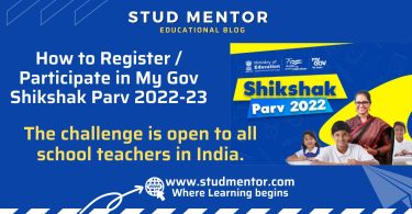 How to Register Participate in My Gov Shikshak Parv 2022-23