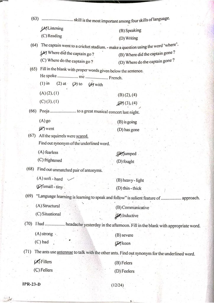 Tet - 1 Paper Solution -16 April 2023 - Page 11