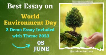 Best Essay on World Environment Day - 5 June 2023