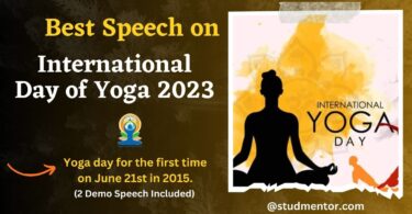 Best Speech on International Yoga Day - 21 June 2023