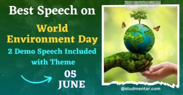 Best Speech on World Environment Day - 5 June 2023