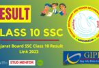 Gujarat Board SSC Class 10 Result Link 2023