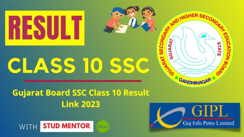 Gujarat Board SSC Class 10 Result Link 2023