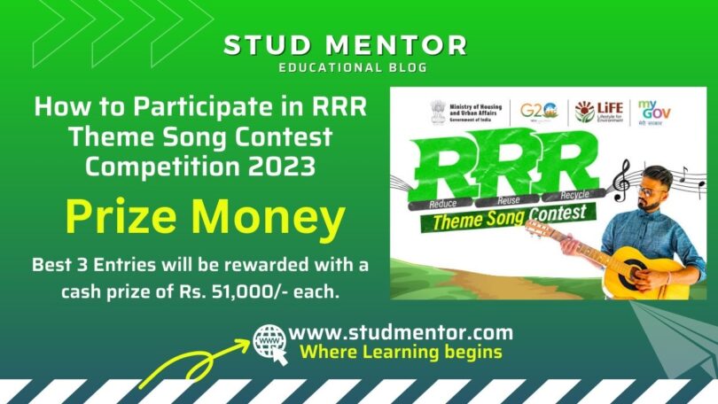 How to Participate in RRR Theme Song Contest Competition 2023