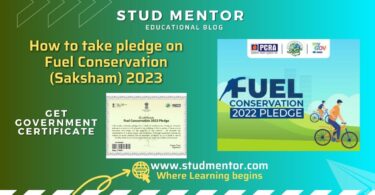 How to take pledge on Fuel Conservation (Saksham) 2023