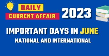 Important Days in June - 2023 National & International Days in June