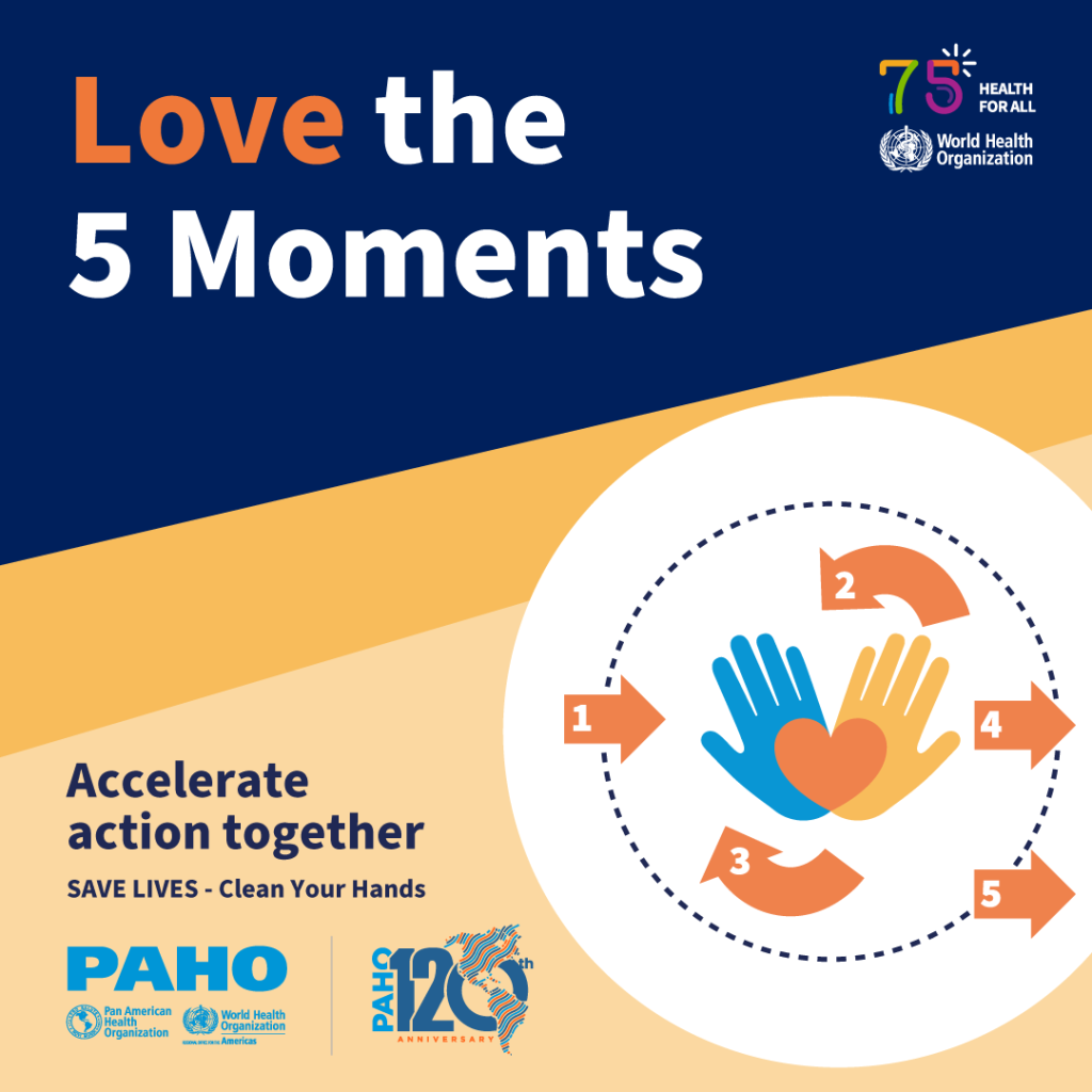 Love the 5 Moments - World Hand Hygiene Day