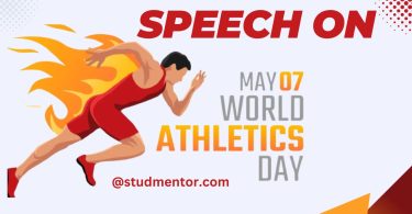 Speech Essay on World Athletics Day - 7 May 2023