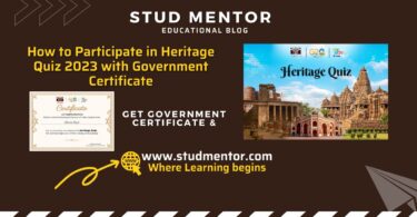 How to Participate in Heritage Quiz 2023 with Government Certificate
