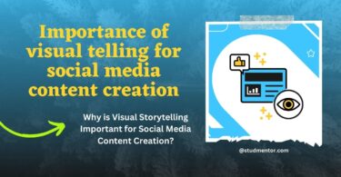 Importance of visual telling for social media content creation