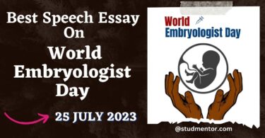 Best Speech on World Embryologist Day - 25 July 2023