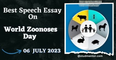 Best Speech Essay on World Zoonoses Day - 06 July 2023