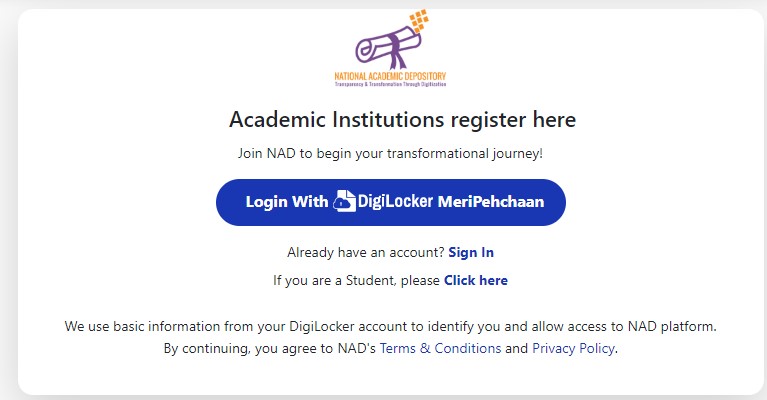 step -3 sign up