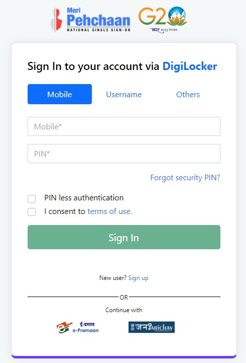 step - 4 enter mobile linked to aadhar number