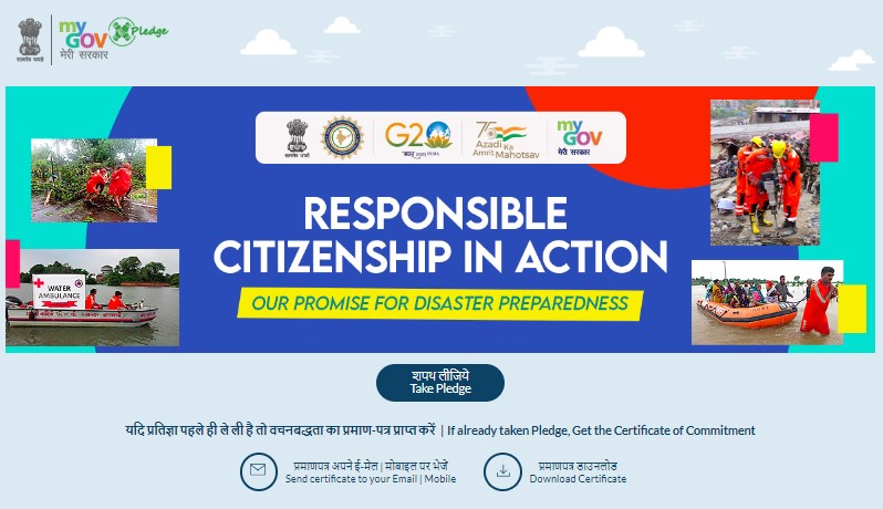 Disaster Preparedness Pledge Home Page