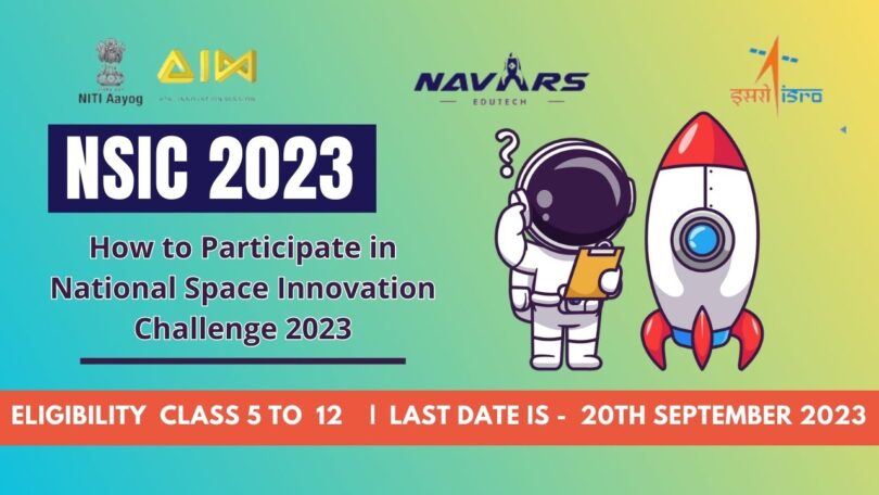 How to Register Participate in National Space Innovation Challenge 2023