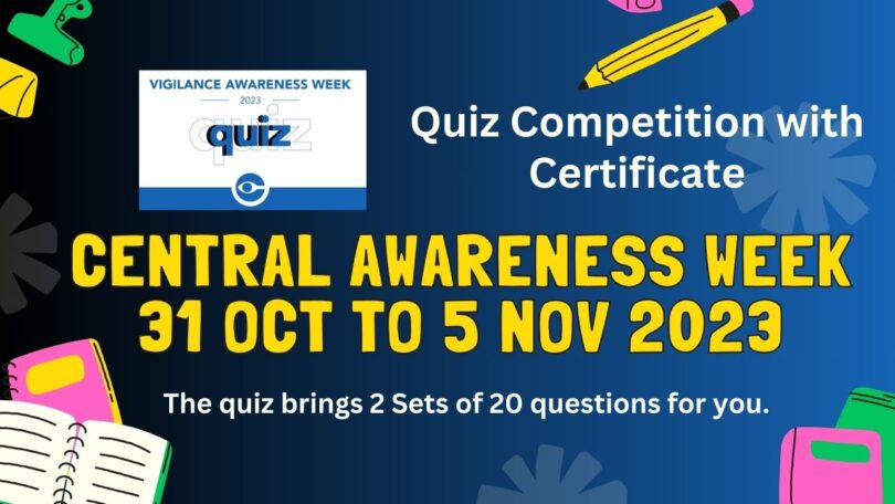 How to Participate in Central Awareness Week Quiz 2023