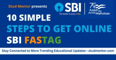 How to get SBI FASTag Online with Simple Steps 2023