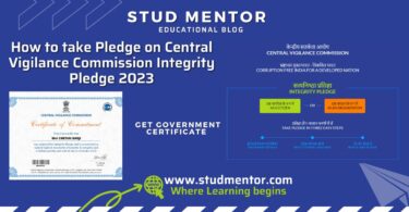 How to take Pledge on Central Vigilance Commission Integrity Pledge 2023